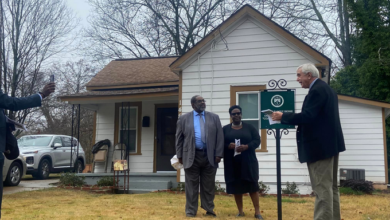 Black owned Georgia home honored with a historical marker Black owned Georgia home honored with a historical marker