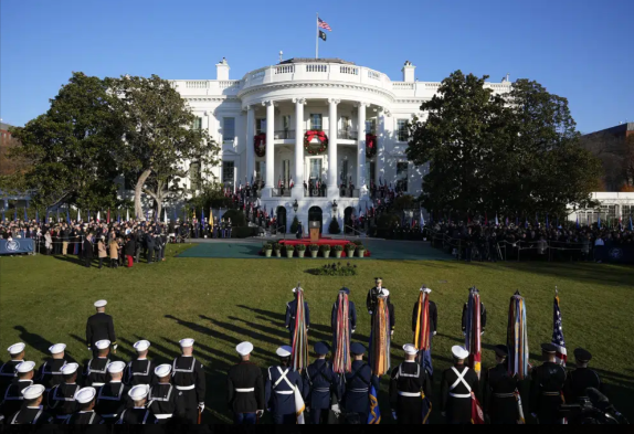 Biden hosting Macron at the White House Biden hosting Macron at the White House