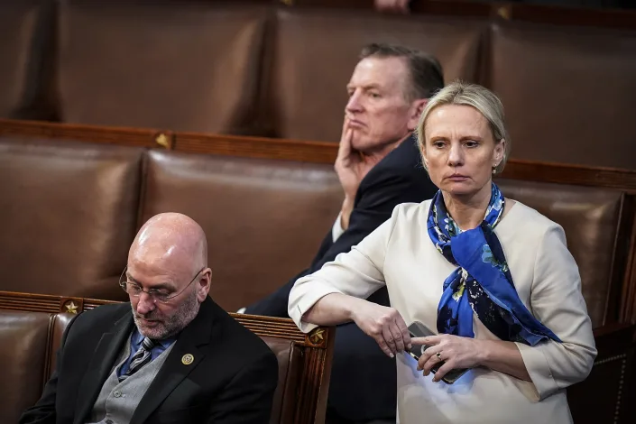 Spartz, a Republican representative, is against McCarthy’s plan to remove Democrats from committees. Spartz, a Republican representative, is against McCarthy’s plan to remove Democrats from committees.