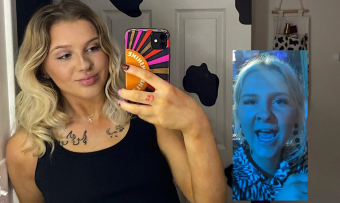 Racist woman caught on film Racist woman caught on film