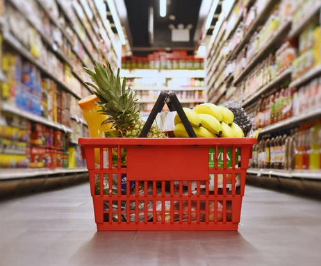 Reduce food packaging while shopping Reduce food packaging while shopping