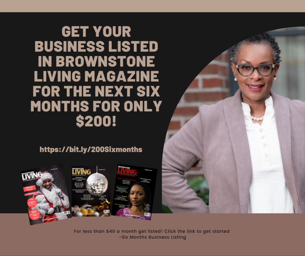 Facebook Post Get your business listed in Brownstone Living Magazine for the next six months for only 200