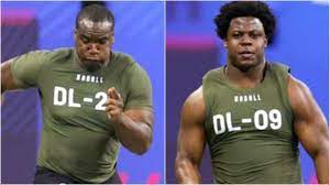 At the NFL Combine, prospects who weigh 280 pounds run 40-yard dashes at unthinkably fast speeds. At the NFL Combine, prospects who weigh 280 pounds run 40-yard dashes at unthinkably fast speeds.