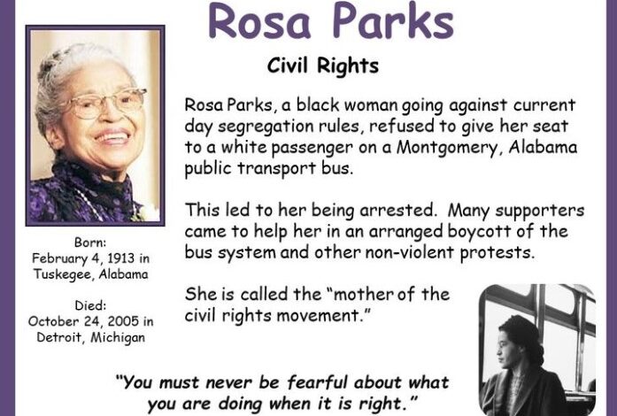 According to Florida law, the publisher, Studies Weekly, has removed any reference to Rosa Parks being a Black woman from a textbook. According to Florida law, the publisher, Studies Weekly, has removed any reference to Rosa Parks being a Black woman from a textbook.