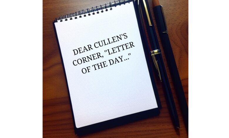 Cullen’s Corner Letter of the Day, “I Slept With my fiancé’s Best Friend and Now I’m Pregnant and I don’t know who the father is!!” What Should I do Now?” Cullen’s Corner Letter of the Day, “I Slept With my fiancé’s Best Friend and Now I’m Pregnant and I don’t know who the father is!!” What Should I do Now?”