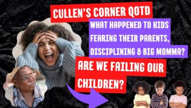 What happened to Kids Fearing their Parents, and Disciplining? What Happened To Big Momma? Are we failing our Children?