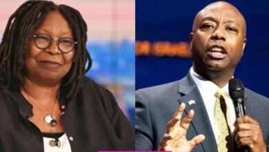 Whoopi Goldberg quiets booing audience during The View with Tim Scott as guest