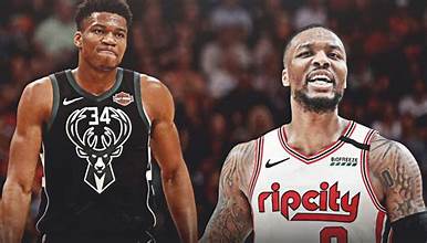 Damian Lillard Joins Forces with Giannis Antetokounmpo as Blazers, Bucks, and Suns Execute Blockbuster Trade Damian Lillard Joins Forces with Giannis Antetokounmpo as Blazers, Bucks, and Suns Execute Blockbuster Trade