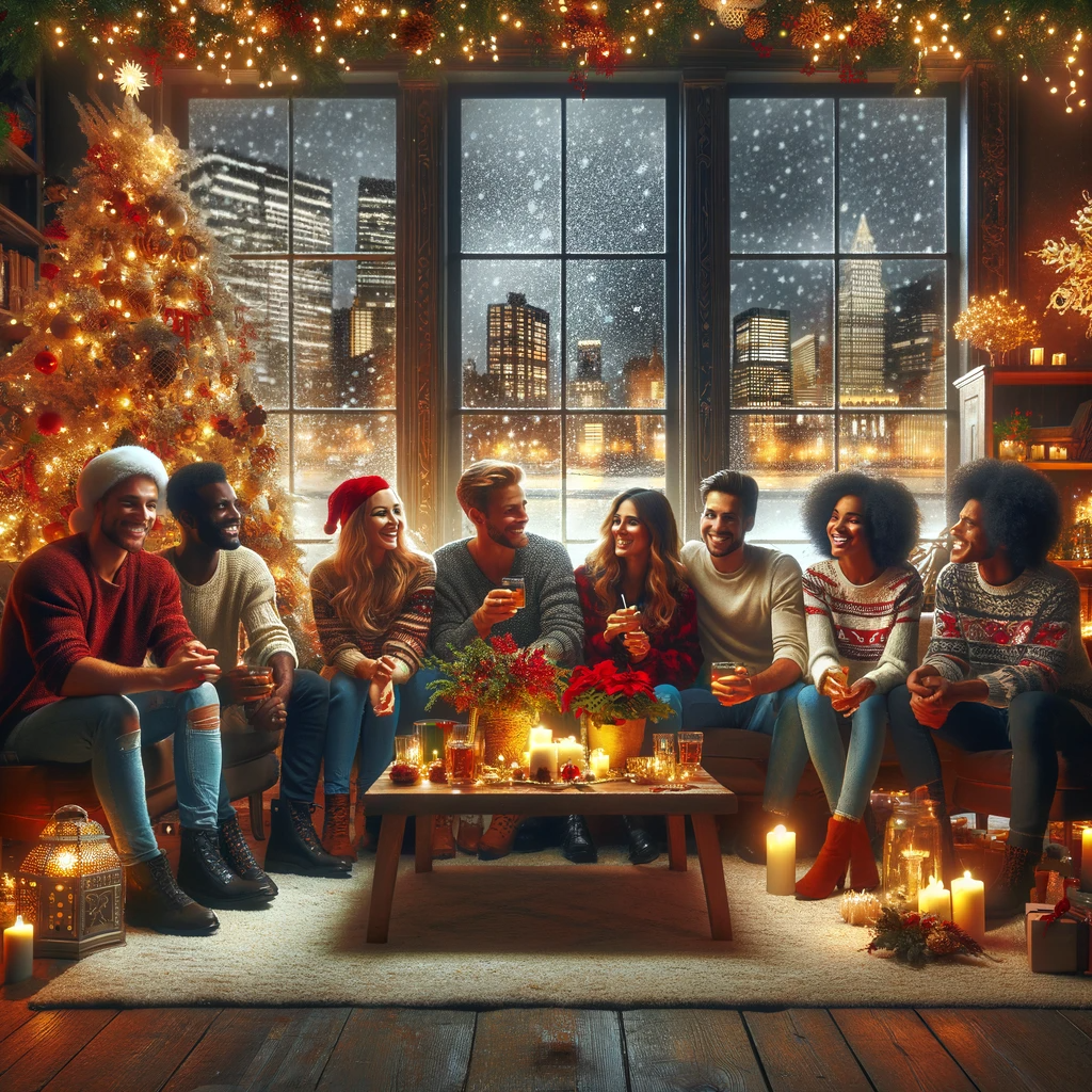 Friends and the holidays in The Neighborhood of Brownstone Worldwide - image Brownstone Worldwide