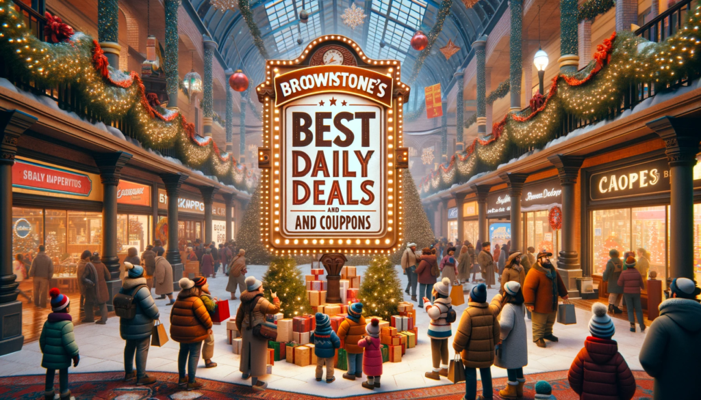 Brownstone's Best Daily Deals and Coupons - Image courtesy of Brownstone Worldwide