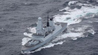 Coordinated Response: US and UK Navies Neutralize 15 Drones over the Red Sea