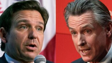 Newsom to DeSantis: ‘You’ll Never Beat Trump’