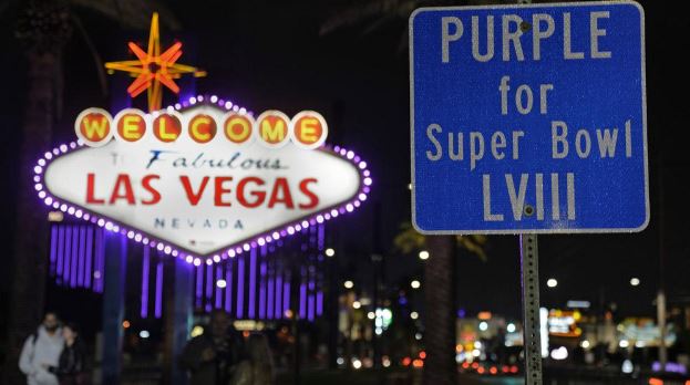 Vegas Strip Purple for the NFL