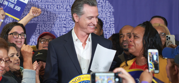 Newsom’s Minimum Wage Increase in California Drives Down Fast Food Prices Newsom’s Minimum Wage Increase in California Drives Down Fast Food Prices