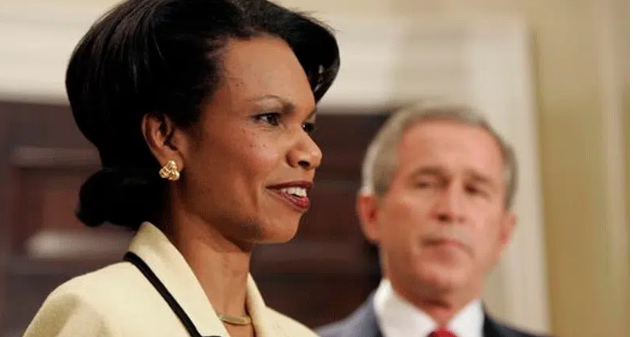 Former GOP Lawmaker Urges Condoleezza Rice to Publicly Condemn Trump: ‘Pick a Side’ Former GOP Lawmaker Urges Condoleezza Rice to Publicly Condemn Trump: ‘Pick a Side’