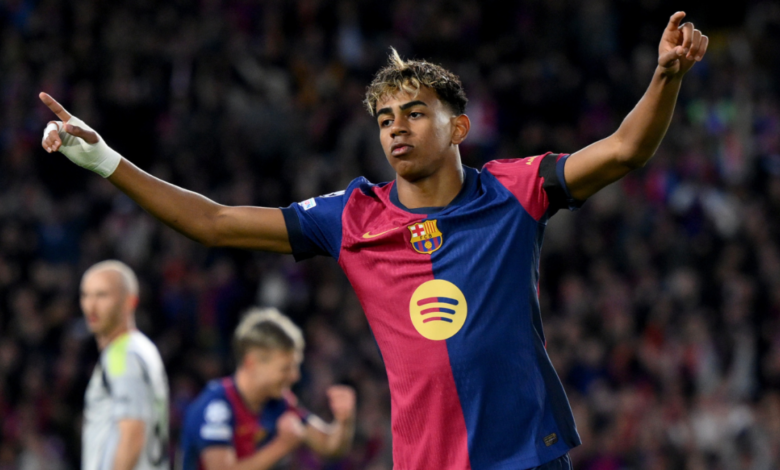 Barcelona teenager Lamine Yamal dominates Benfica with goal and assist in Champions League win Barcelona teenager Lamine Yamal dominates Benfica with goal and assist in Champions League win