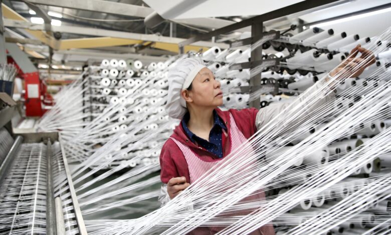 China’s factory activity expands at fastest pace in a year, official survey shows