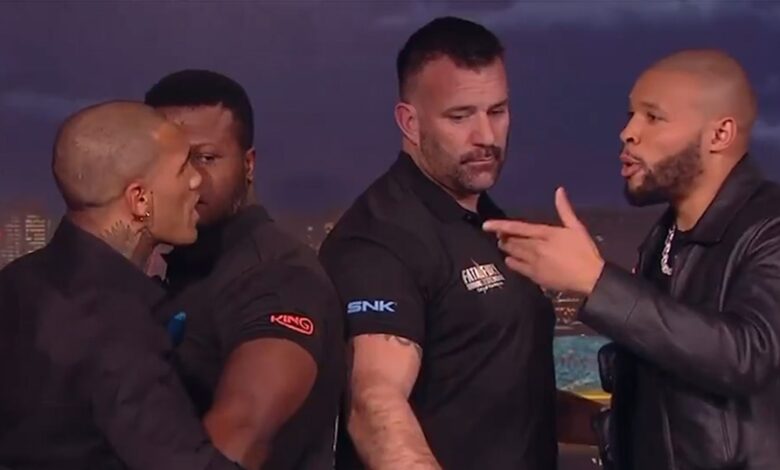 Chris Eubank Jr., Connor Benn Nearly Come to Blows on Piers Morgan’s Show Chris Eubank Jr., Connor Benn Nearly Come to Blows on Piers Morgan’s Show