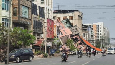 Dozens dead after earthquake in Myanmar