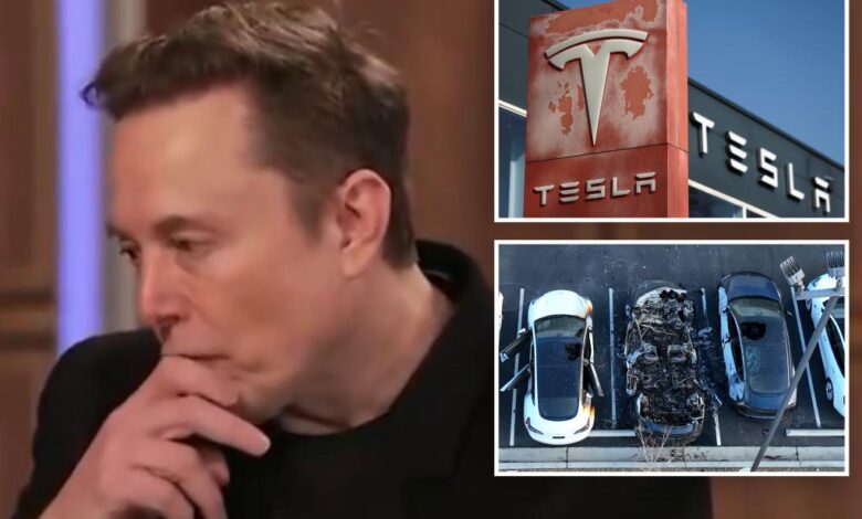 Elon Musk slams Tesla vandalism spree as ‘a great wrong’ Elon Musk slams Tesla vandalism spree as ‘a great wrong’