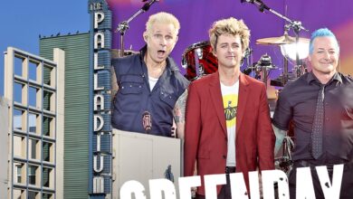 Green Day Treats Hundreds of Fans to Free Concert at Movie Taping