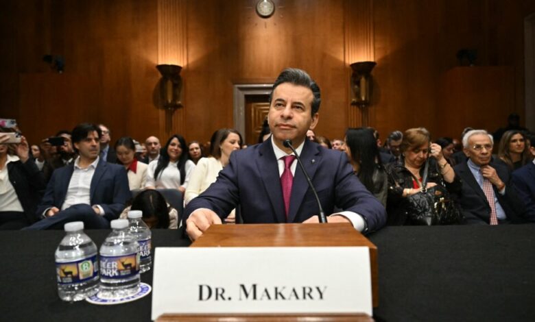 Makary, Bhattacharya confirmed by Senate to top health posts Makary, Bhattacharya confirmed by Senate to top health posts