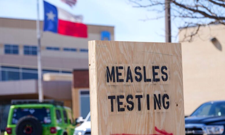 Map shows measles cases across U.S. Map shows measles cases across U.S.