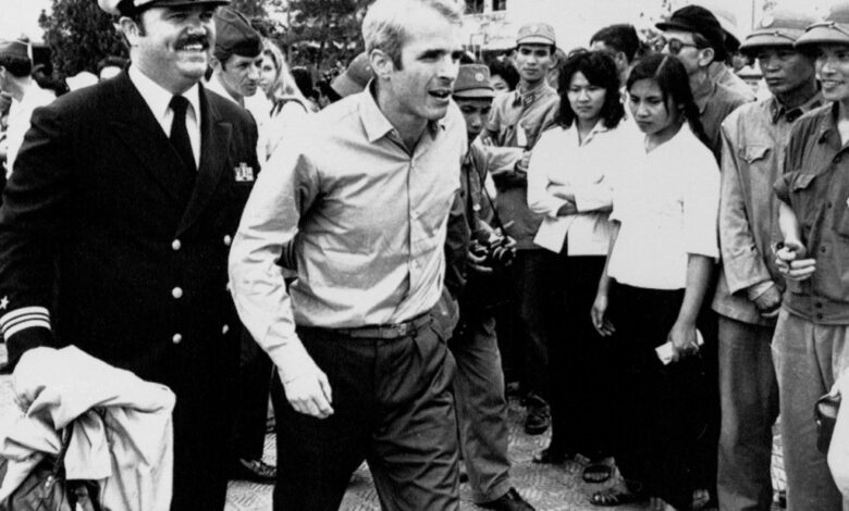 March 14, John McCain freed from POW camp March 14, John McCain freed from POW camp
