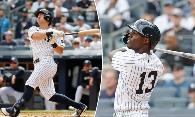Michael Kay explains why Anthony Volpe, Jazz Chisholm are hitting with newly shaped bats Michael Kay explains why Anthony Volpe, Jazz Chisholm are hitting with newly shaped bats