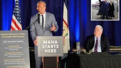 RFK Jr. roasts W. Virginia Gov. Patrick Morrisey’s weight