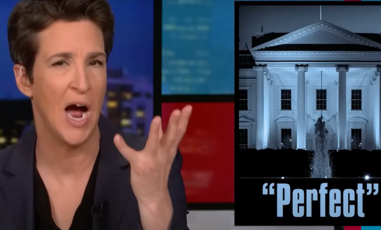 Rachel Maddow Has Chef’s Kiss Response To Trump’s ‘Perfect’ Presidency Claim