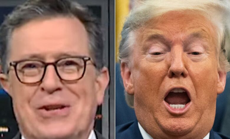 Stephen Colbert Spots Truly Uncomfortable Moment Trump Was Tripped Up By Easy Question Stephen Colbert Spots Truly Uncomfortable Moment Trump Was Tripped Up By Easy Question