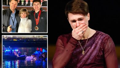 Team USA figure skater Maxim Naumov parents Evgenia Shishkova and Vadim Naumov switched flight to American Airlines Flight 5342