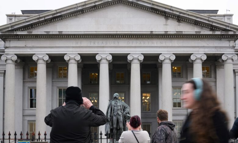 Treasury Department is set to lay off a ‘substantial’ number of employees, official says Treasury Department is set to lay off a ‘substantial’ number of employees, official says