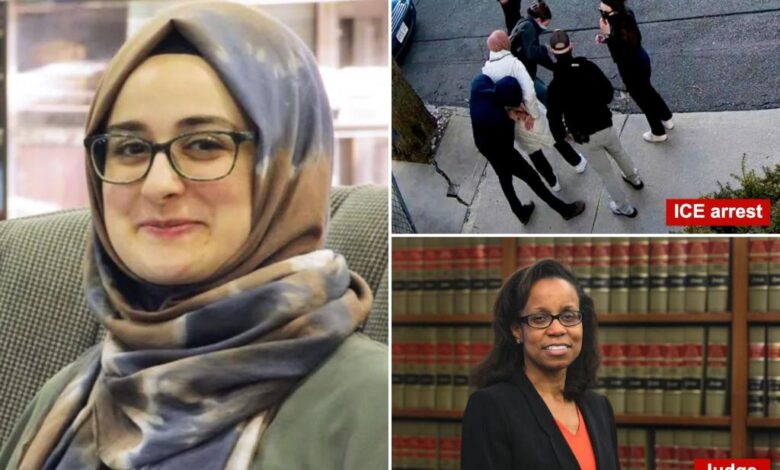 Trump admin blocked from deporting Tufts PhD student Rumeysa Ozturk after ICE arrest in Boston Trump admin blocked from deporting Tufts PhD student Rumeysa Ozturk after ICE arrest in Boston