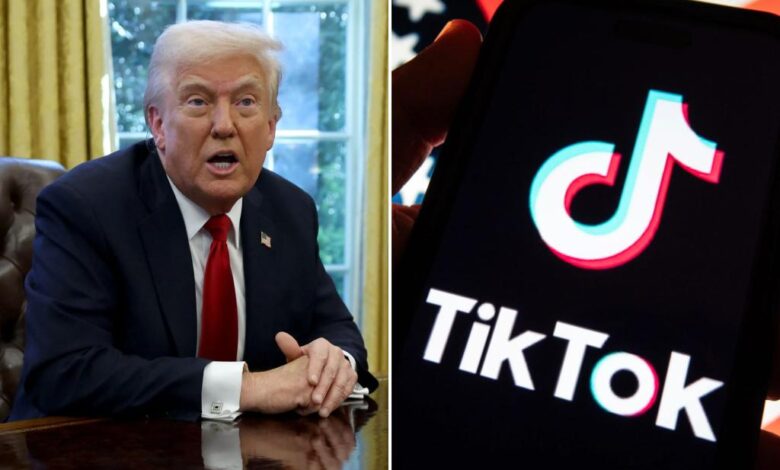 Trump says he may ease up on China tariffs to get TikTok deal done Trump says he may ease up on China tariffs to get TikTok deal done