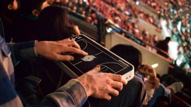 Visually impaired NBA fans experience the game on a new level with haptic device