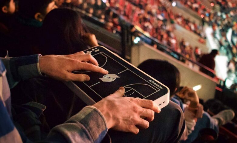Visually impaired NBA fans experience the game on a new level with haptic device Visually impaired NBA fans experience the game on a new level with haptic device