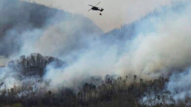 Wildfires In The Carolinas Fueled By Drought, Wind And Fallen Trees From Hurricane Helene