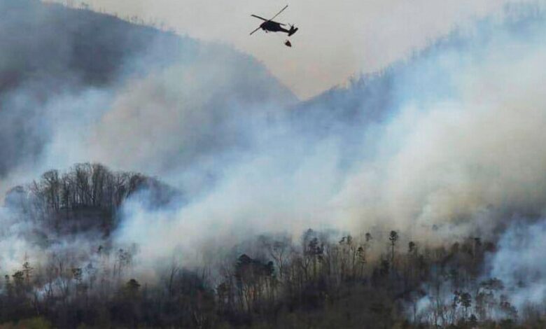 Wildfires In The Carolinas Fueled By Drought, Wind And Fallen Trees From Hurricane Helene Wildfires In The Carolinas Fueled By Drought, Wind And Fallen Trees From Hurricane Helene