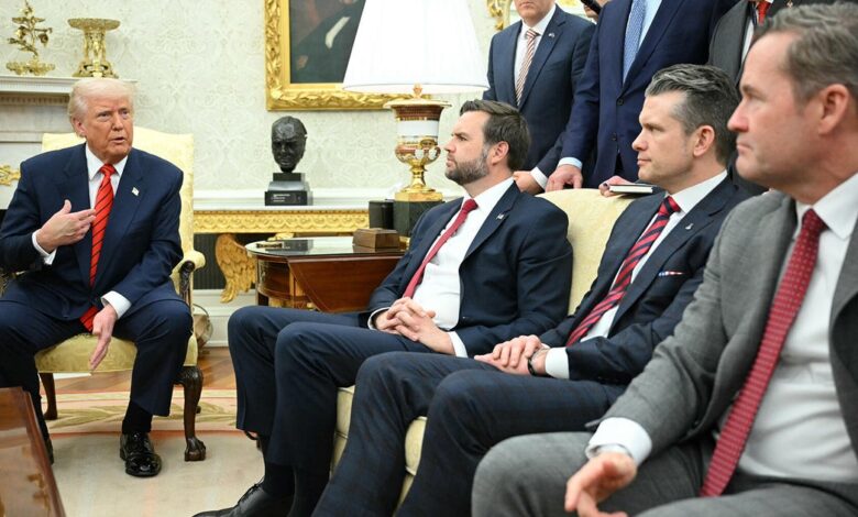 Which Trump officials were in the Signal chat? Here’s who was in the group The Atlantic editor was added to