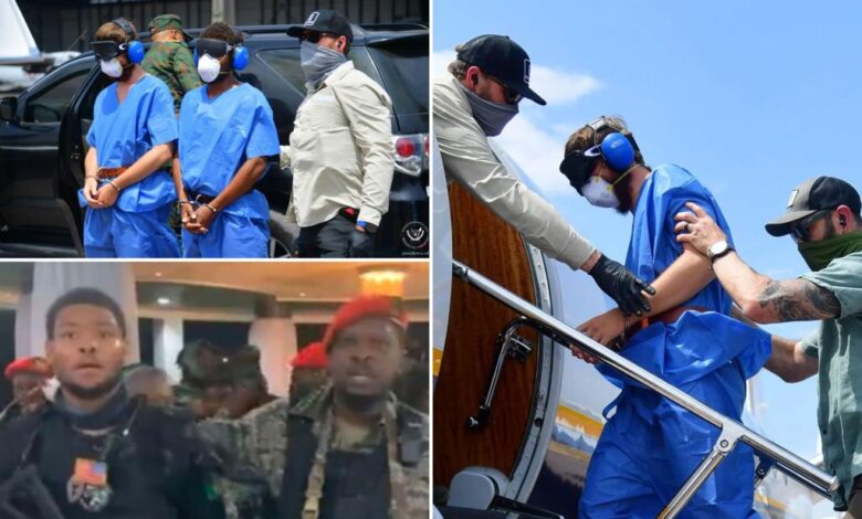 Americans convicted in Congo of a botched coup attempt now face US charges