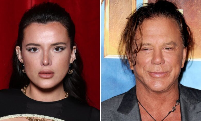 Bella Thorne Accuses Mickey Rourke of On-Set Misconduct