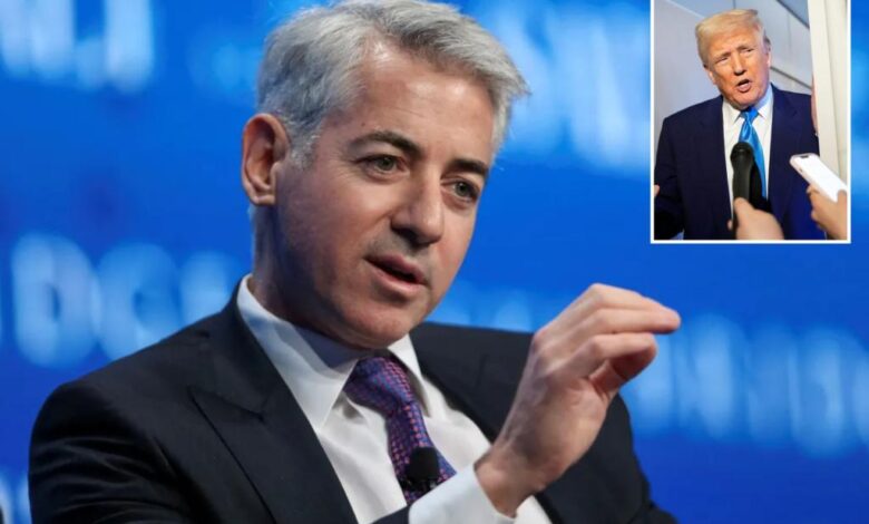 Bill Ackman warns Trump is losing business leaders’ confidence Bill Ackman warns Trump is losing business leaders’ confidence