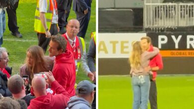 Blake Lively & Ryan Reynolds Share Intimate Kiss After Wrexham’s Promotion
