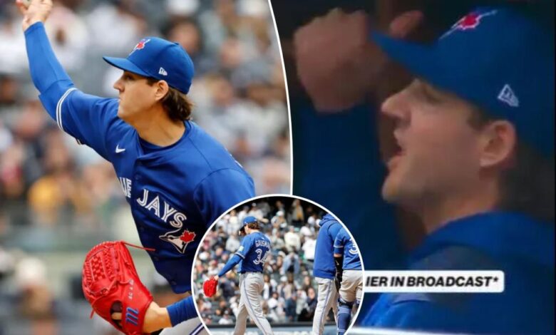 Blue Jays’ Kevin Gausman takes embarrassing tumble after ejection