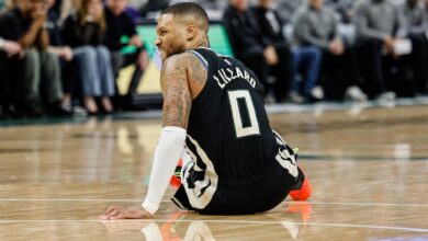 Bucks confirm Damian Lillard has a torn left Achilles tendon