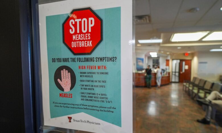 CDC redeploys to Texas measles outbreak after layoffs, as RFK Jr. calls vaccine “most effective way” to stop spread CDC redeploys to Texas measles outbreak after layoffs, as RFK Jr. calls vaccine “most effective way” to stop spread