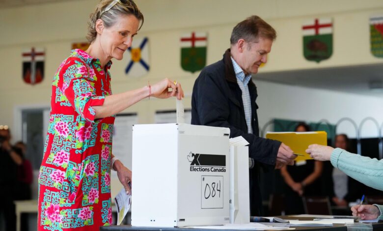 Canadians vote in an election dominated by Trump’s trade war and bluster Canadians vote in an election dominated by Trump’s trade war and bluster