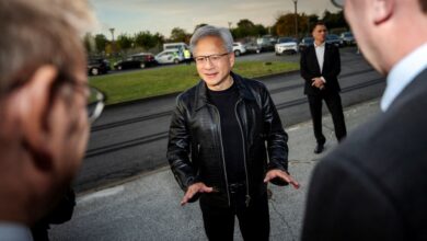 Chip stocks fall as Nvidia, AMD warn of China export control costs